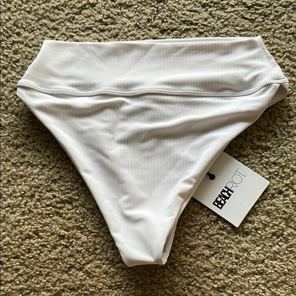 NWT Beach Riot Ribbed Bikini Bottoms - Picture 3 of 5